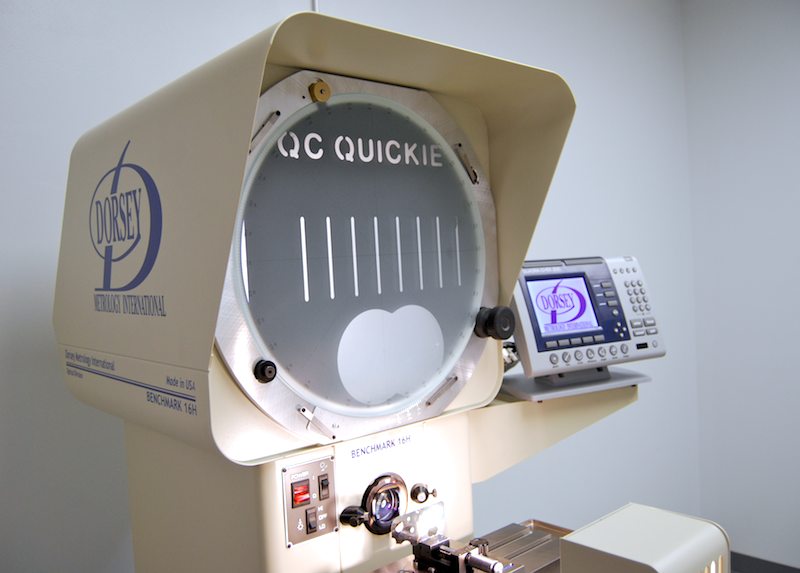 16H Horizontal Beam Optical Comparator