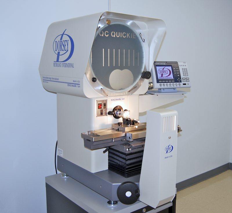 16H Horizontal Beam Optical Comparator